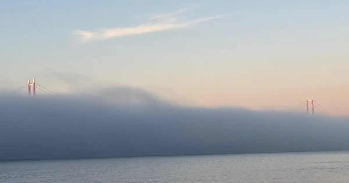 Çanakkale Boğazı'nda gemi trafiğine sis engeli