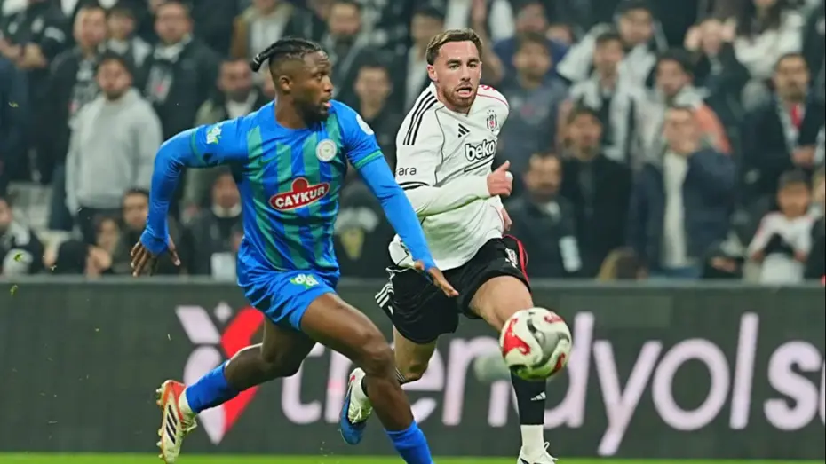 Canlı maç anlatımı: Beşiktaş, Çaykur Rizespor karşısında