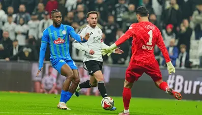 Beşiktaş, Çaykur Rizespor karşısında tek golle kazandı