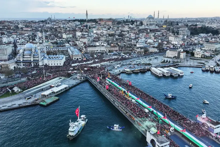 İstanbul'dan dünyaya Gazze mesajı 6