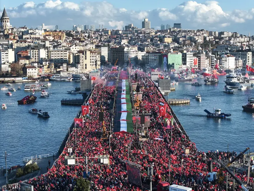İstanbul'dan dünyaya Gazze mesajı 7
