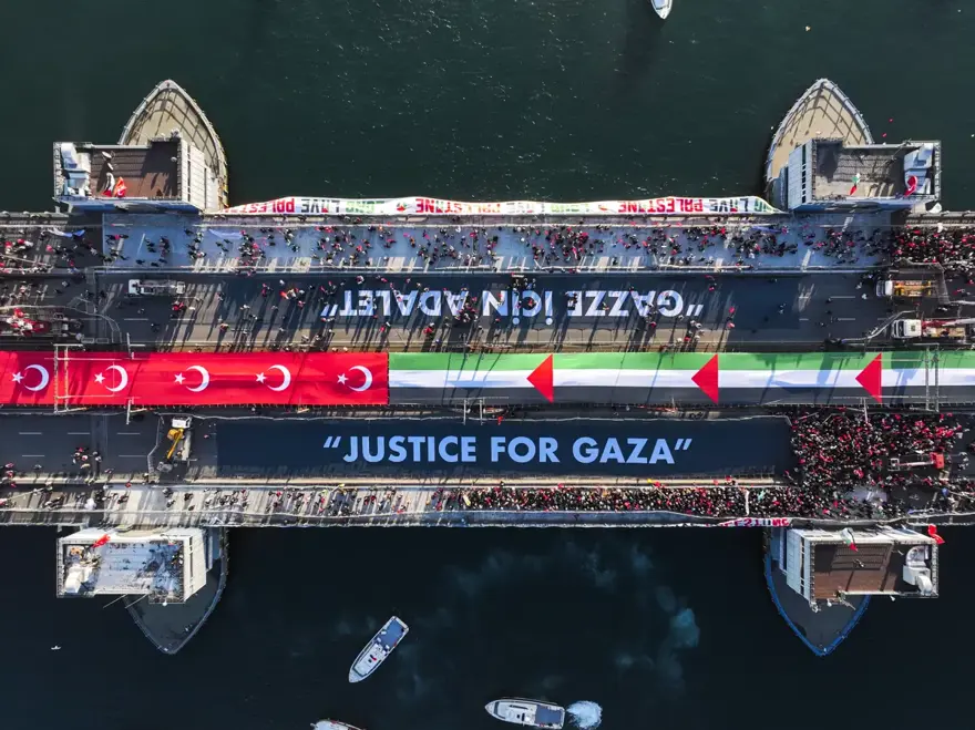 İstanbul'dan dünyaya Gazze mesajı 10