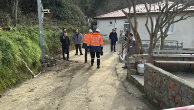 Gaz dedektörü altı kişilik aileyi kurtardı