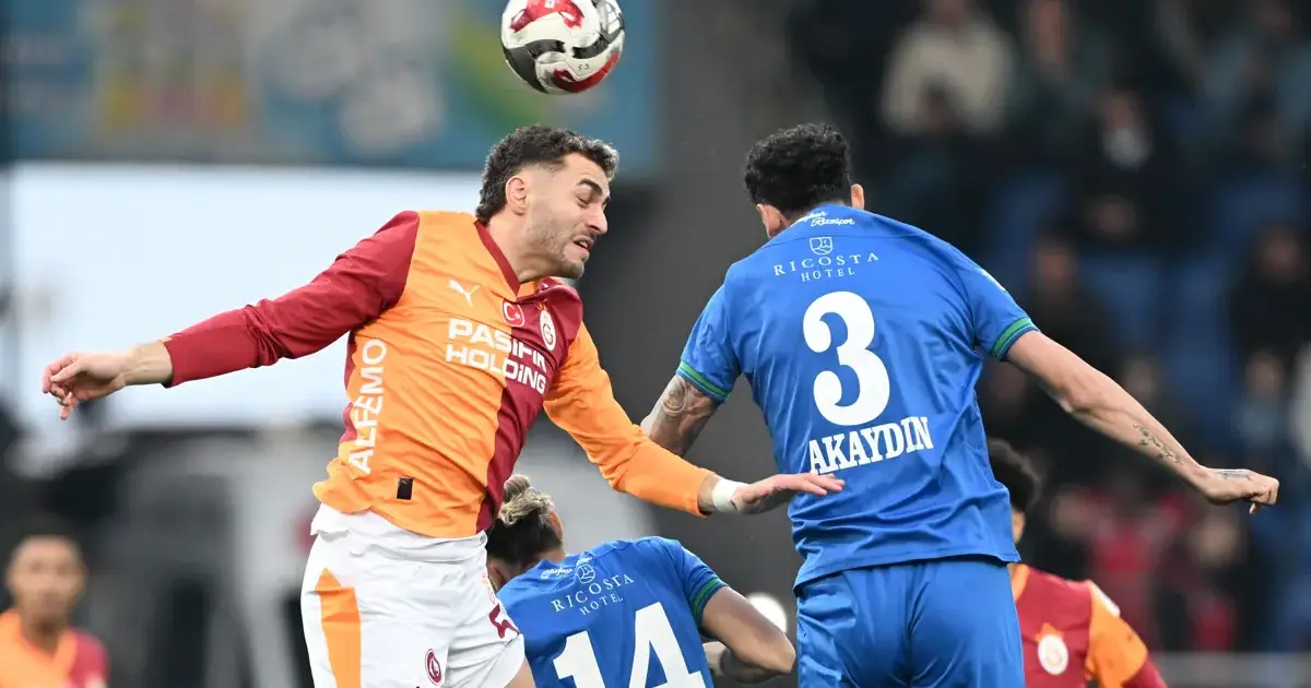 Galatasaray 3 puanı 3 golle aldı