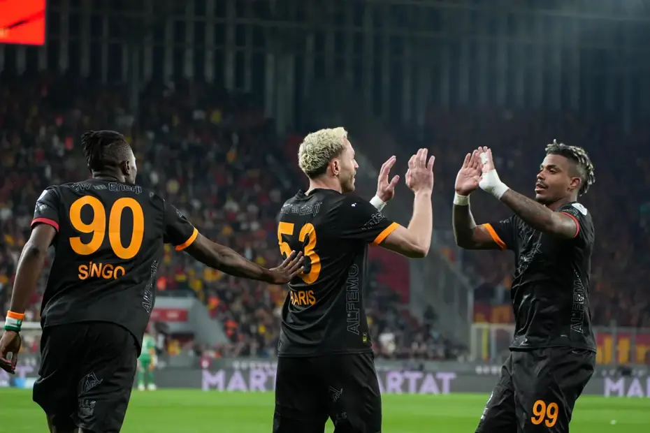 Galatasaray 3-1 kazandı, zirvede fark 4'e çıktı
