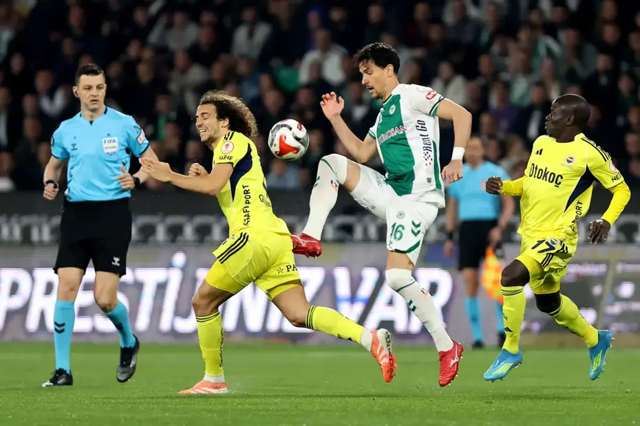 Fenerbahçe'den kupaya veda. 121'de gelen gol Konyaspor'u yarı finale taşıdı