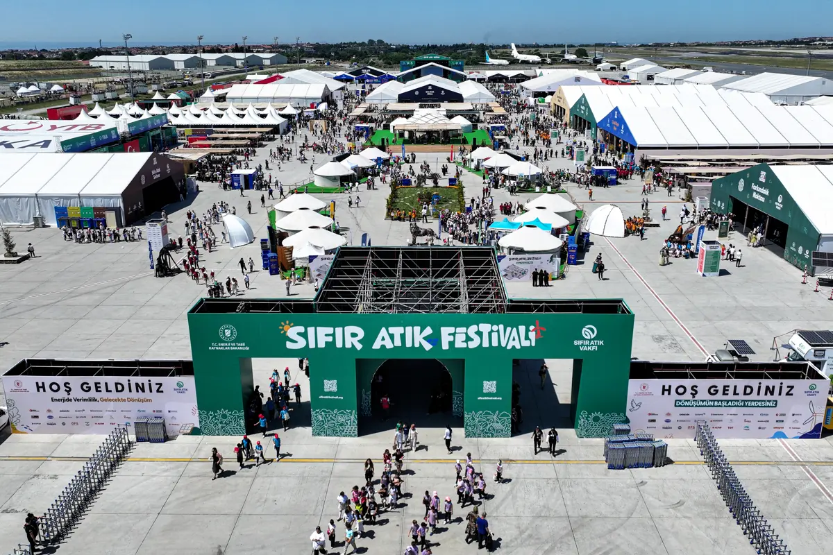 Sıfır Atık Festivali Atatürk Havalimanı'nda başladı