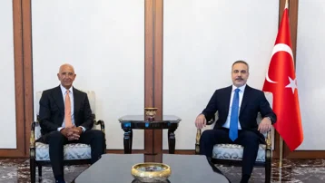 Dışişleri Bakanı Fidan, ABD Büyükelçisi Barrack ile görüştü