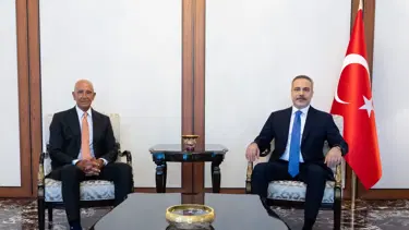 Dışişleri Bakanı Fidan, ABD Büyükelçisi Barrack ile görüştü