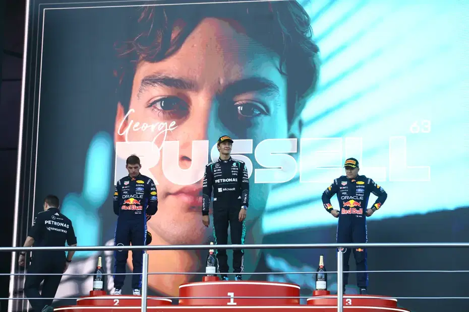 Azerbaycan Grand Prix'sinde zafer Mercedes'ten George Russel'ın oldu