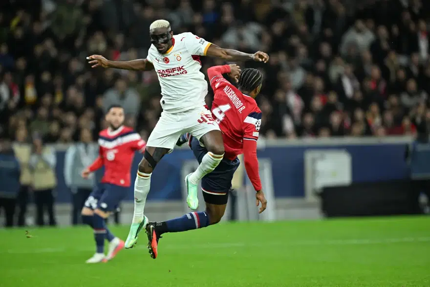 Fransa basını eski takımı Lille'e gol atan Victor Osimhen'i övdü