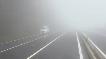 Bolu Dağı'nda sis nedeniyle görüş mesafesi 30 metreye düştü