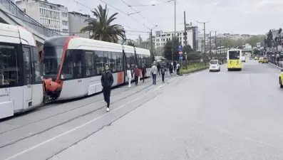 Kabataş-Bağcılar tramvay hattında arıza