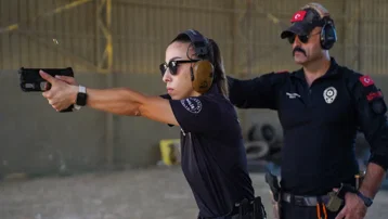 Antalya'da görevli atış eğitmeni polis, Polonya'da Avrupa şampiyonu oldu