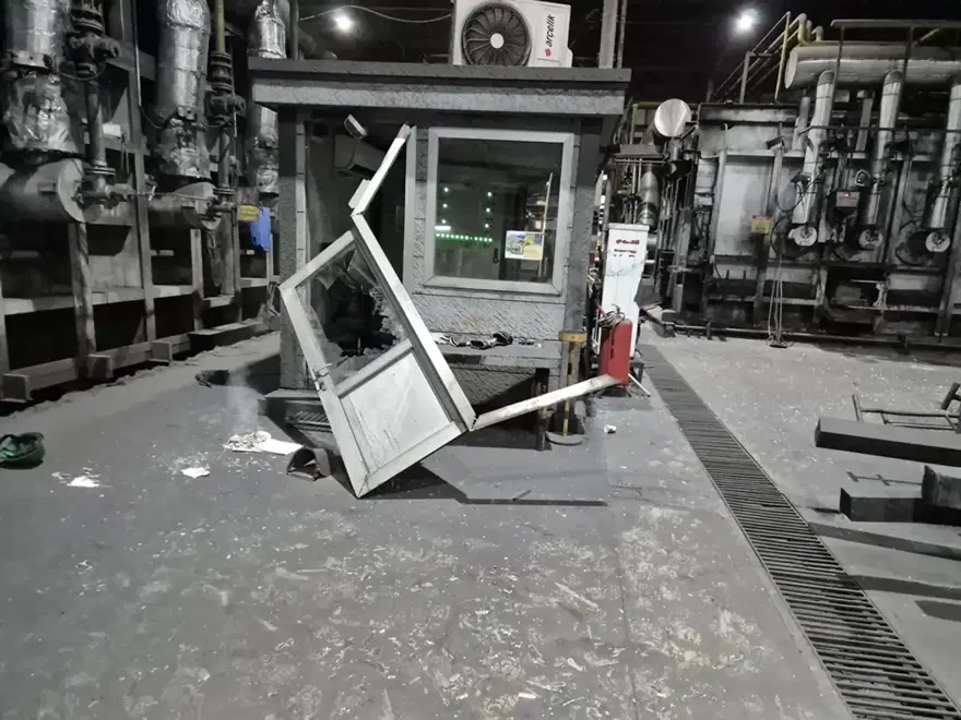 Samsun'da demir çelik fabrikasında patlama 3