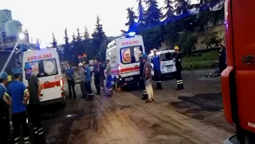 Samsun'da demir çelik fabrikasında patlama