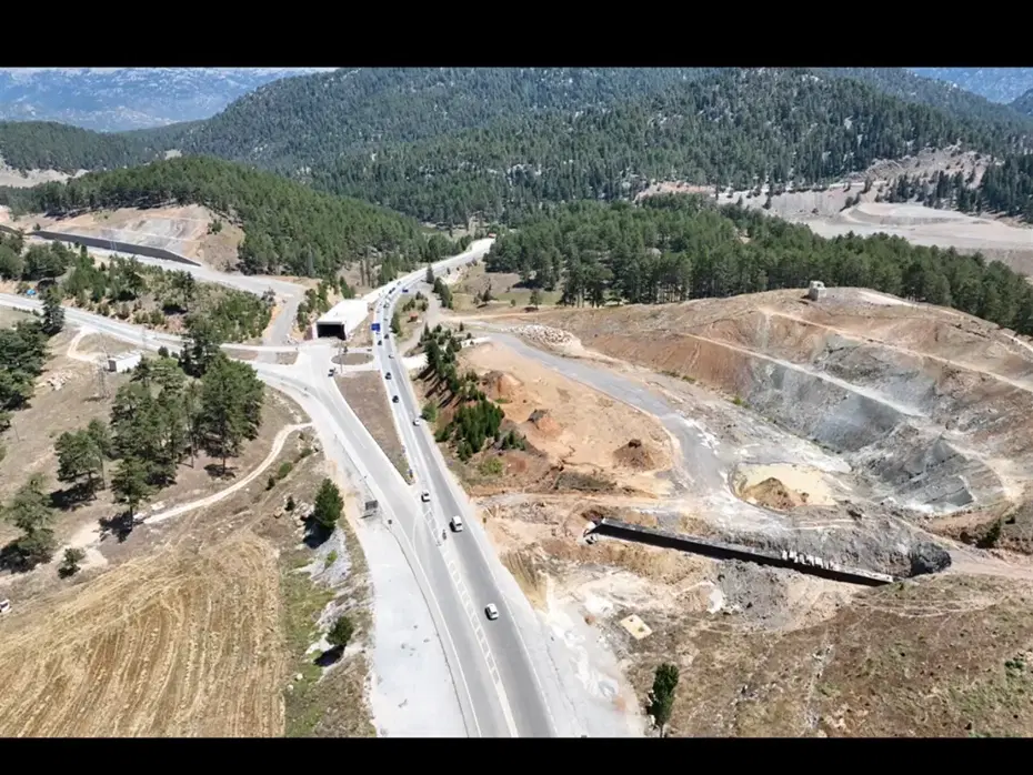 Konya-Antalya arası Alacabel Tüneli ile 20 dakika kısalacak