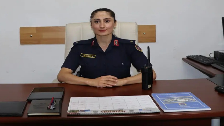 Teğmen Nevin, Bolu'nun ilk kadın karakol komutanı oldu