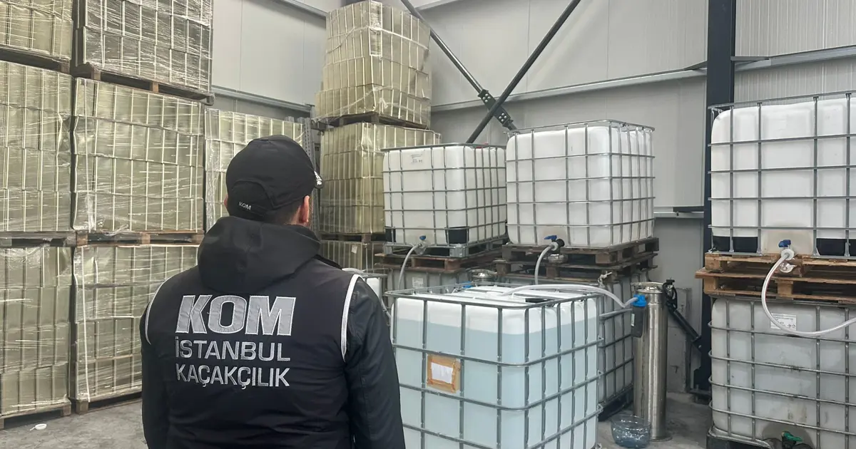 İstanbul'da kaçak alkol operasyonunda üç tutuklama