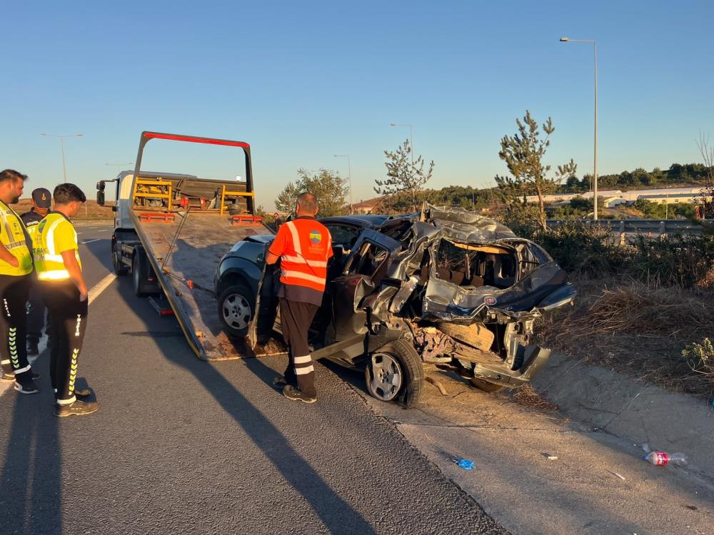 Kuzey Marmara Otoyolu'nda kaza: Yaralılar var