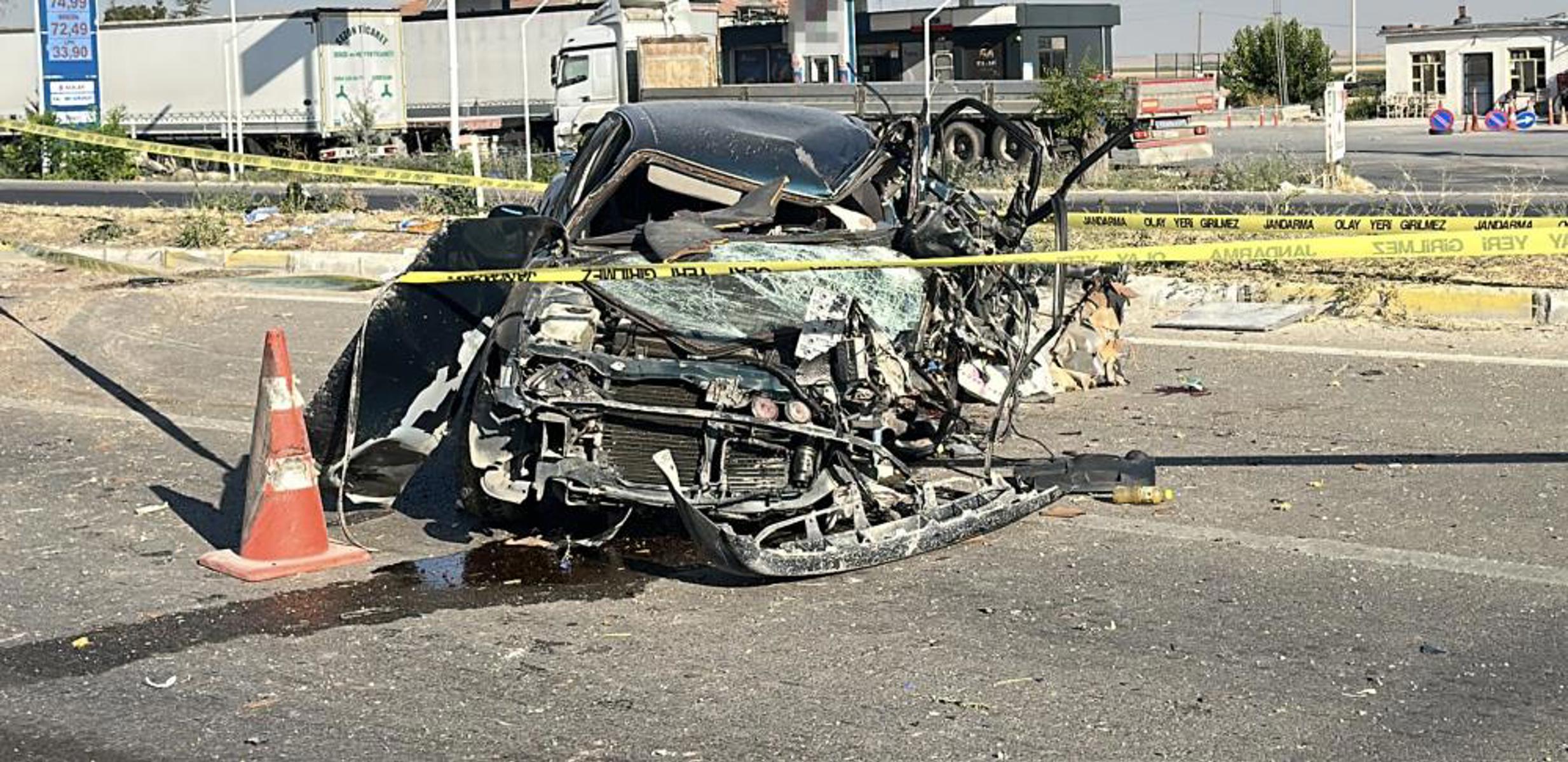 Aksaray'da feci kaza: İki can kaybı var