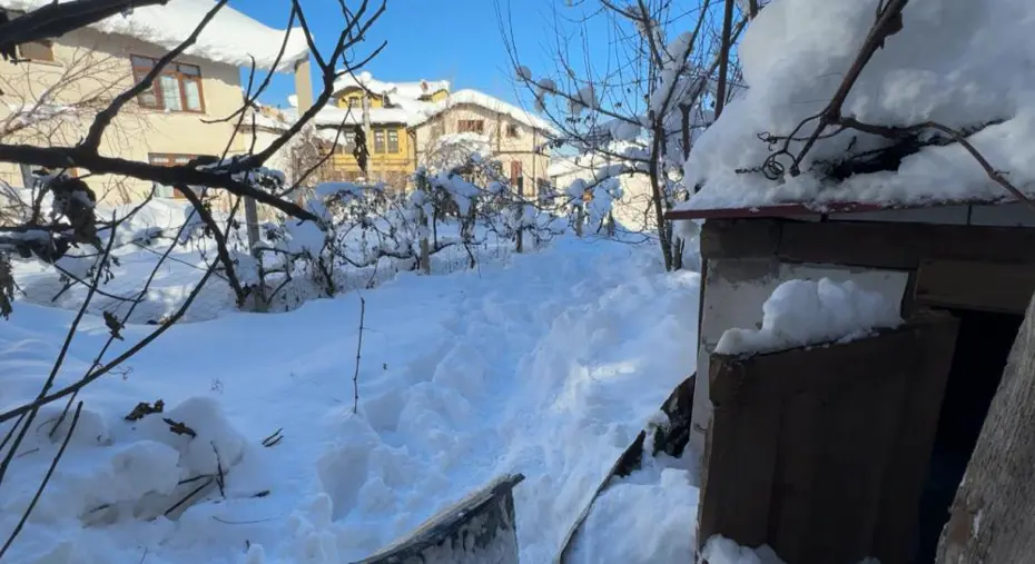 Karabük’te acı olay. Yaşlı kadın donarak öldü