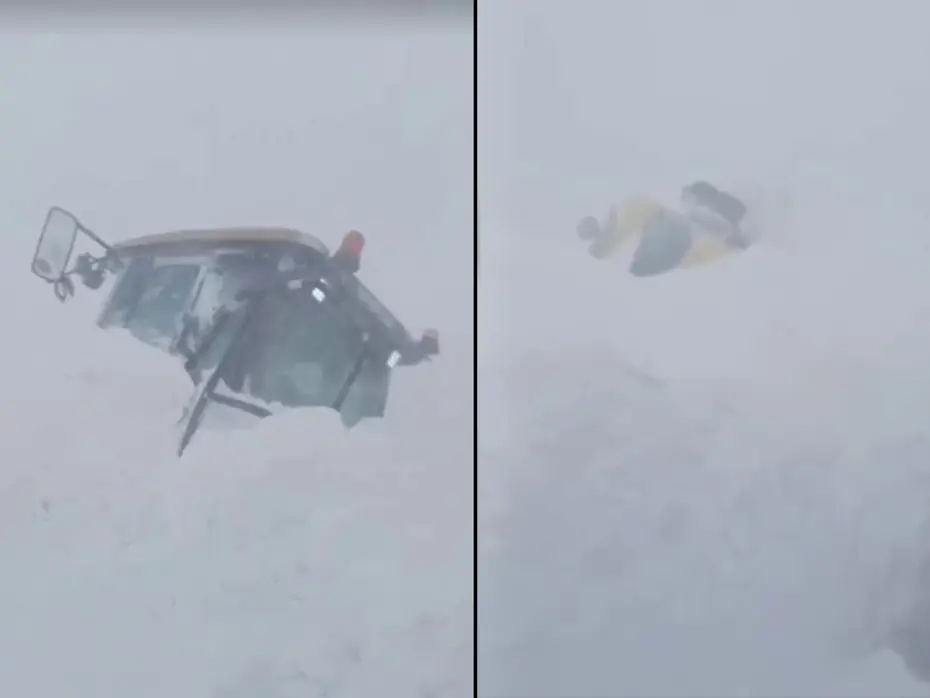 Kar temizliği yapan ekiplerin üzerine çığ düştü. Kurtarmaya gidenler de mahsur kaldı