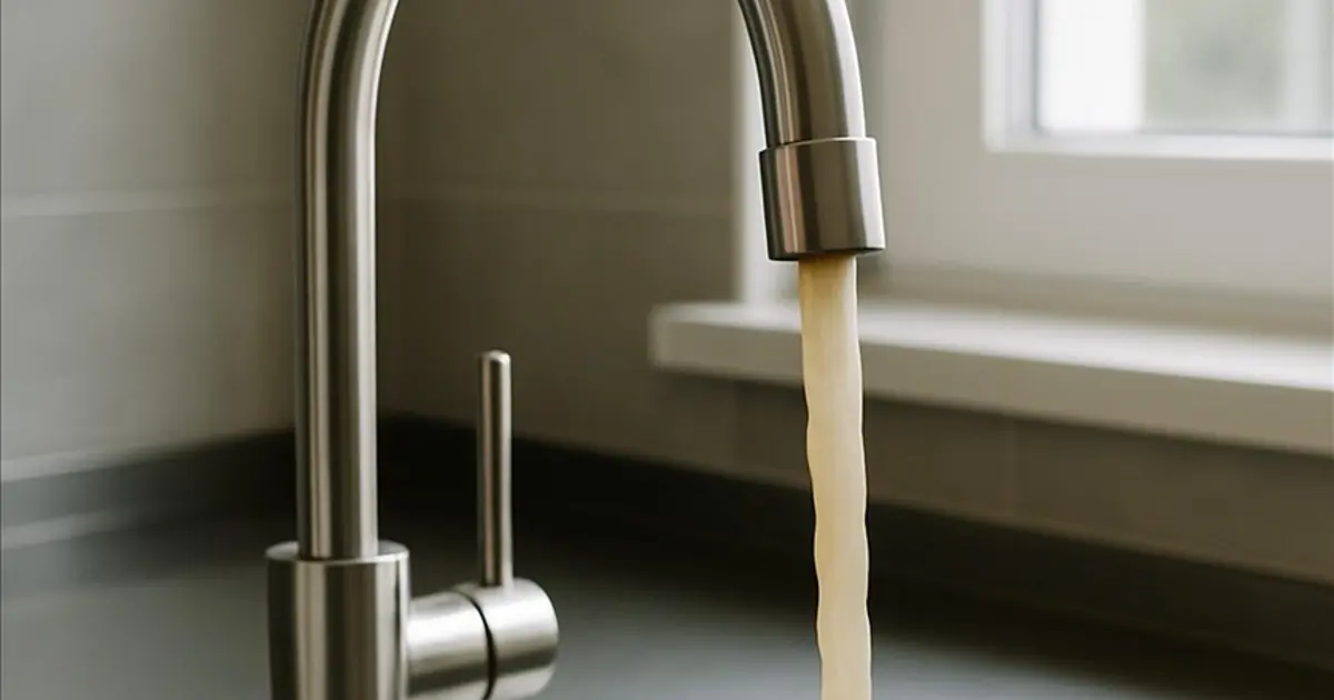 İstanbul'da musluklardan çamurlu su akıyor: İSKİ'den açıklama