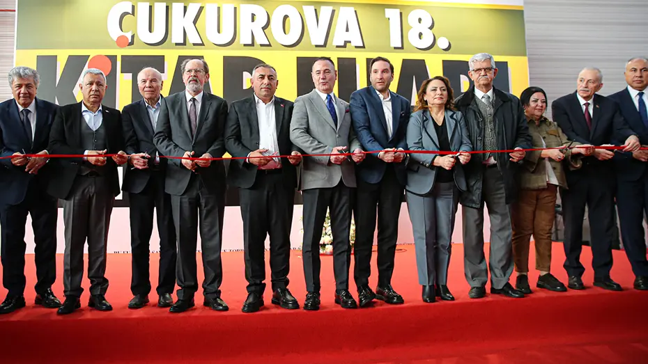 2026’nın ilk kitap fuarı Adana’da. Çukurova 18’inci Kitap Fuarı açıldı