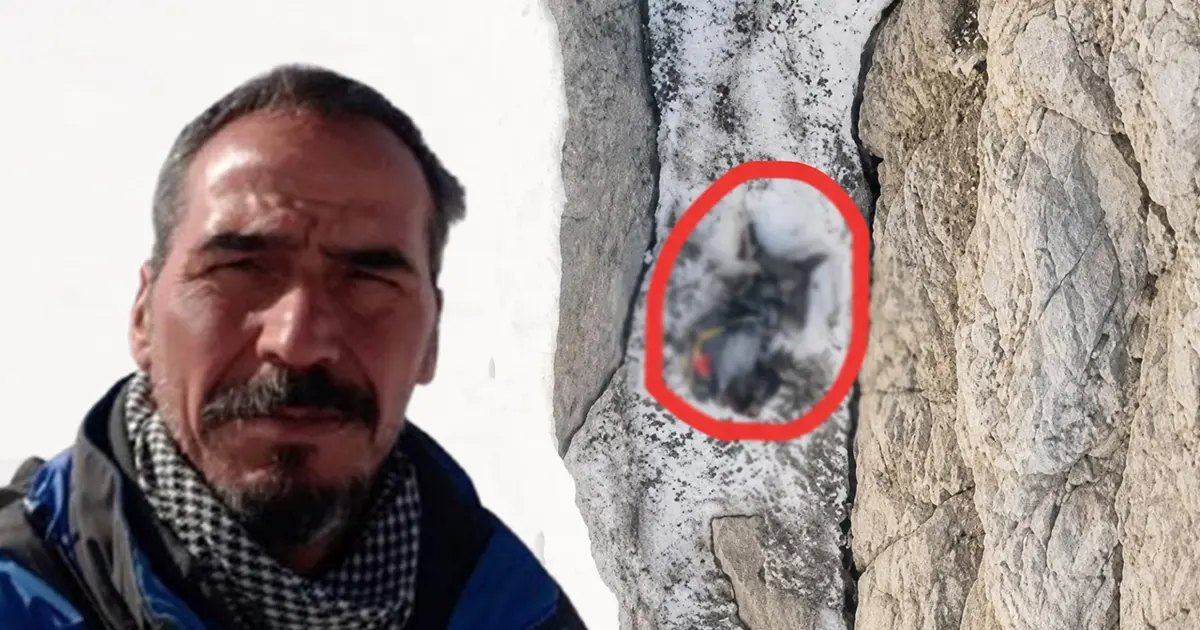 Zirve tırmanışında feci ölüm: Ekipler cansız bedenini almaya çalışıyor