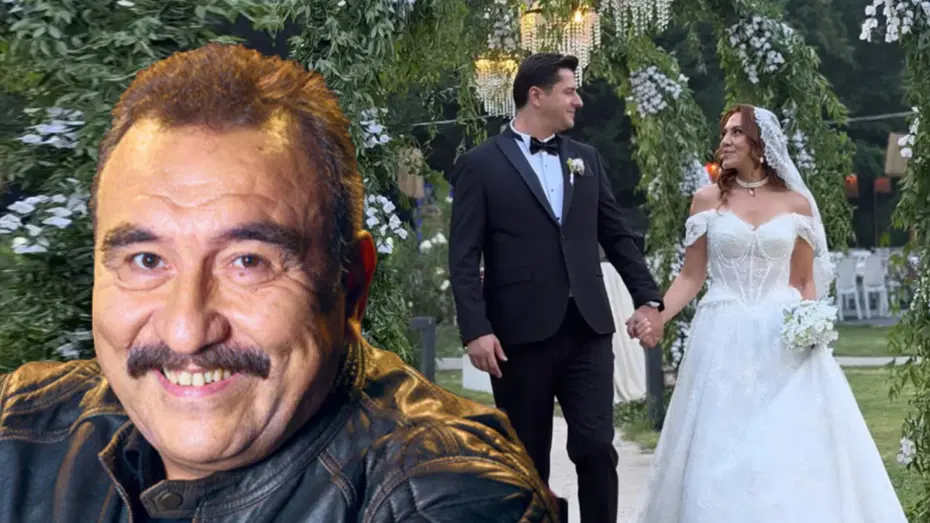 Ümit Besen'in kızı Ezgi Besen evlendi. Uçağı kaçırınca nikaha yetişemedi