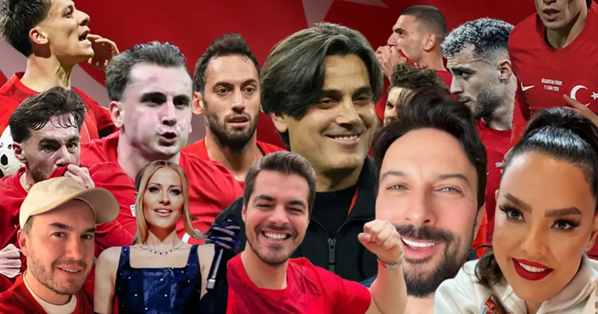 Türkiye seneler sonra Dünya Kupası'nda. Ünlü isimlerin büyük sevinci