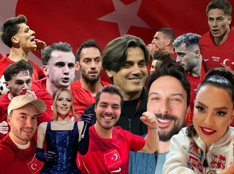 Türkiye seneler sonra Dünya Kupası'nda. Ünlü isimlerin büyük sevinci