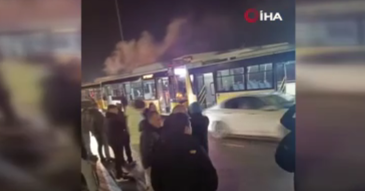 Başakşehir'de üç İETT otobüsü kaza yaptı. Yaralılar var