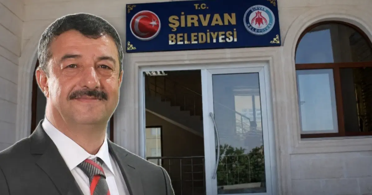 Şirvan Belediye Başkanı Cellek hayatını kaybetti