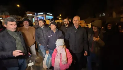 Edirne'de 10 gündür süren su kesintisi mahalleliyi sokağa döktü