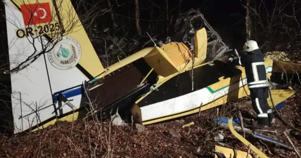 Hırvatistan’da Orman Genel Müdürlüğüne ait yangın söndürme uçağı düştü: Pilotu şehit oldu