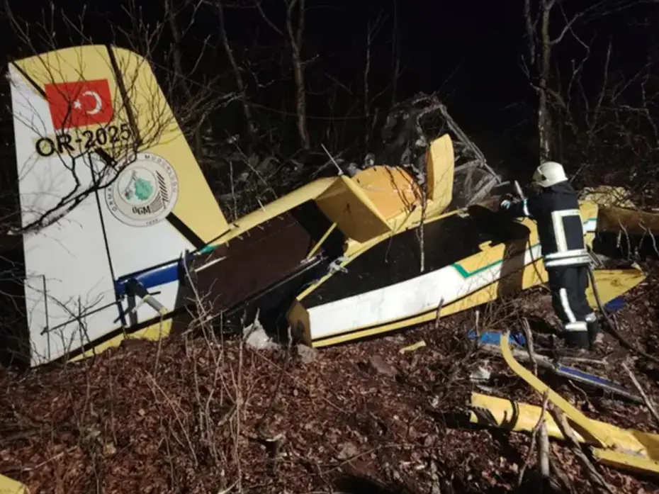 Hırvatistan’da Orman Genel Müdürlüğüne ait yangın söndürme uçağı düştü: Pilotu şehit oldu