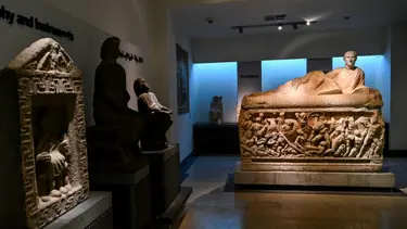 Şam Ulusal Müzesi'ndeki soygunda 6 heykel çalındı