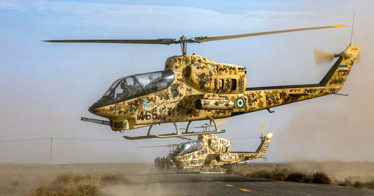 İran'da askeri helikopter düştü, en az 4 kişi öldü