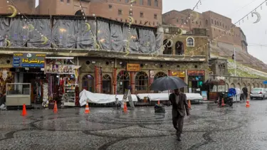 Irak'ın 3 kenti aylar sonra yağmura kavuştu