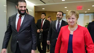 Suriye lideri Şara'dan IMF'ye ziyaret