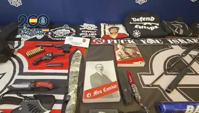 İspanya'da Neonazi hücresine polis baskını
