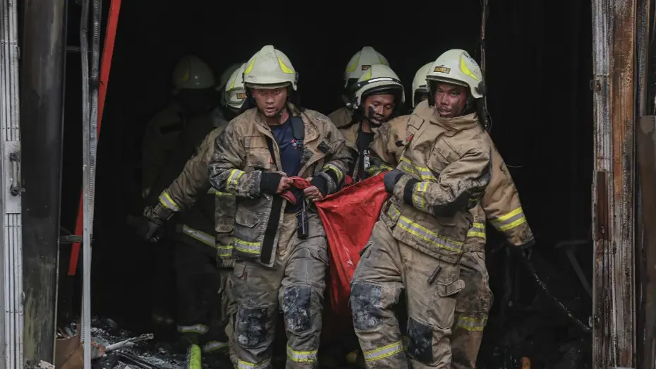 Endonezya'da drone tesisinde yangın: 22 ölü