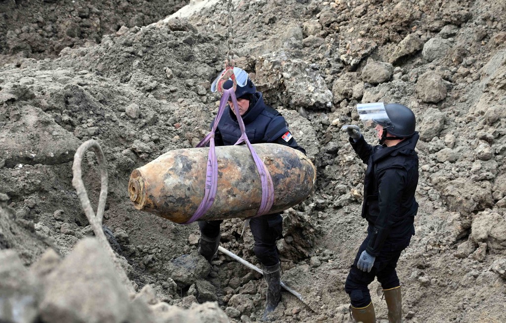 2.Dünya Savaşı'na ait 470 kilogramlık bomba imha edildi
