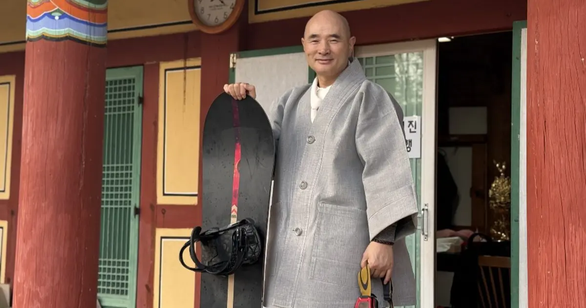 Budist keşiş Olimpiyat'a damga vurdu