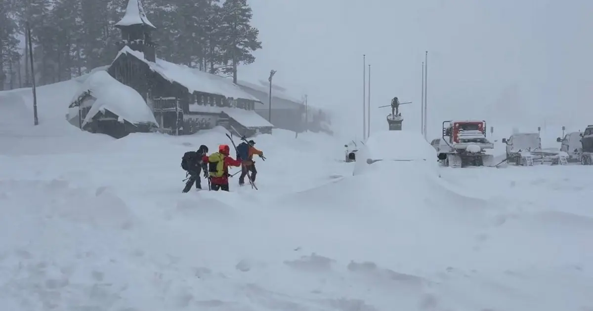 Kaliforniya'da çığ felaketi. 8 kayakçı öldü, 1 kayakçı kayıp