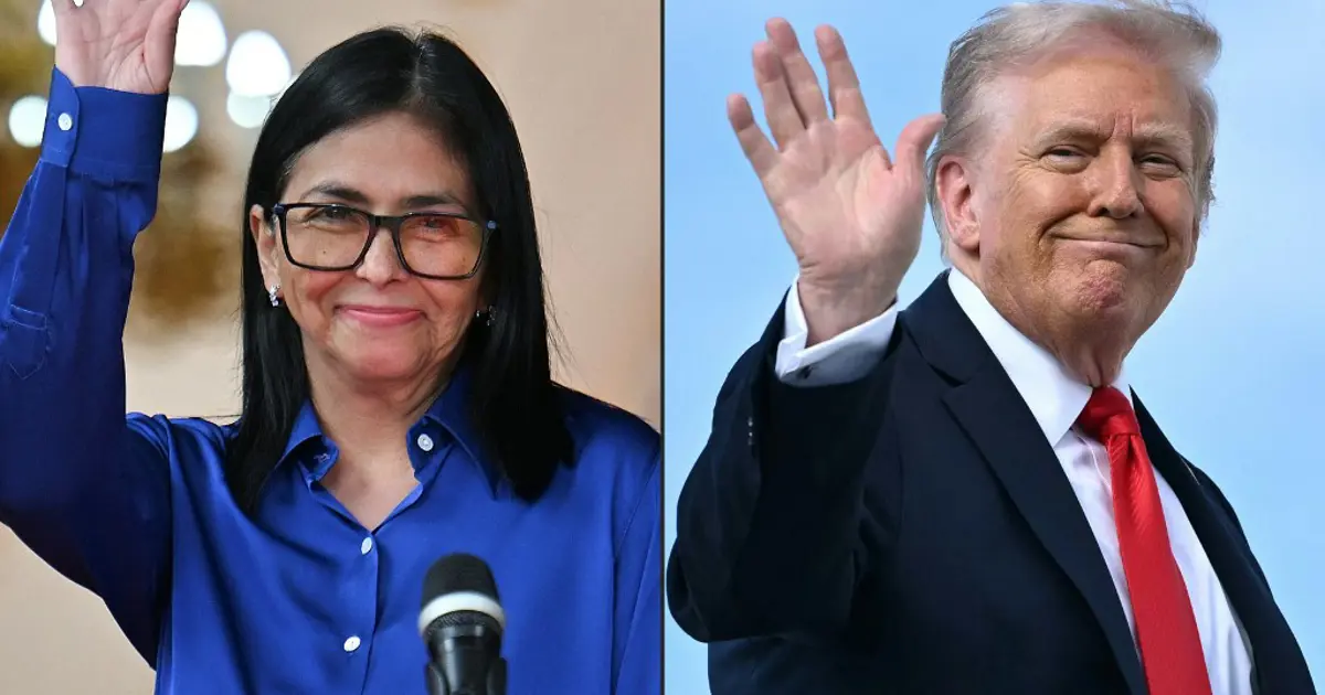 Trump altınları aldı, Venezuela'nın yeni liderini övdü