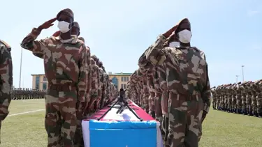 6. Somali Piyade Taburu'ndaki 450 er yemin etti