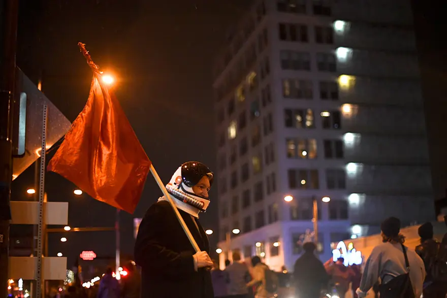 ABD'de Trump karşıtı gösteriler 4